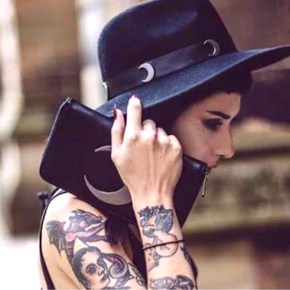 NWOT Killstar Eternal Eclipse Wide Brim Hat